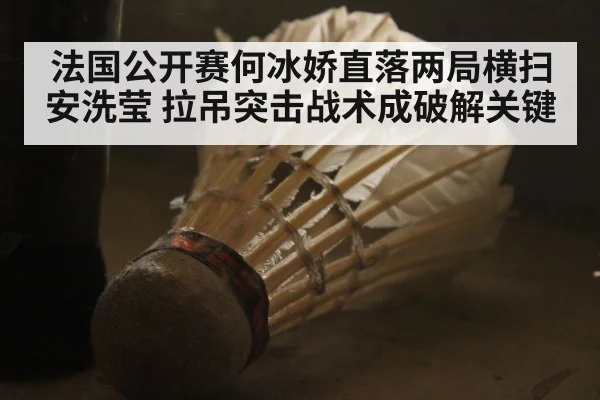法国公开赛何冰娇直落两局横扫安洗莹 拉吊突击战术成破解关键